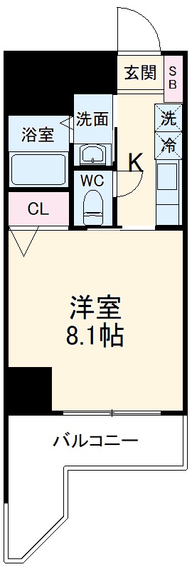 ISM金山(旧プロビデンス金山)の間取り