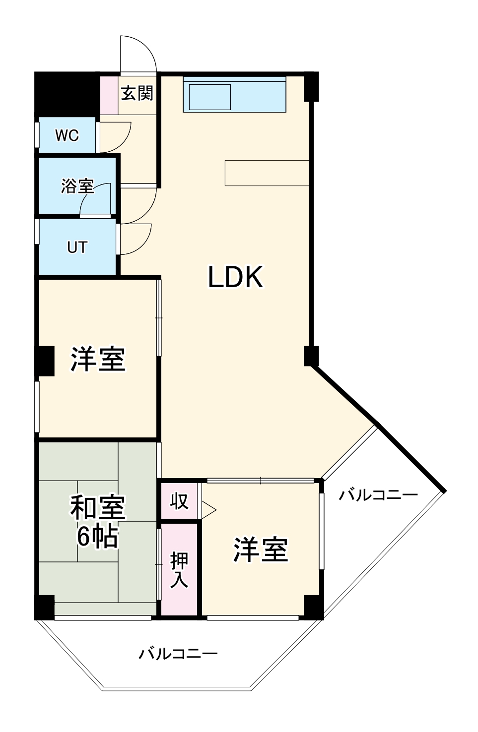 ガルボ大宮宮町の間取り