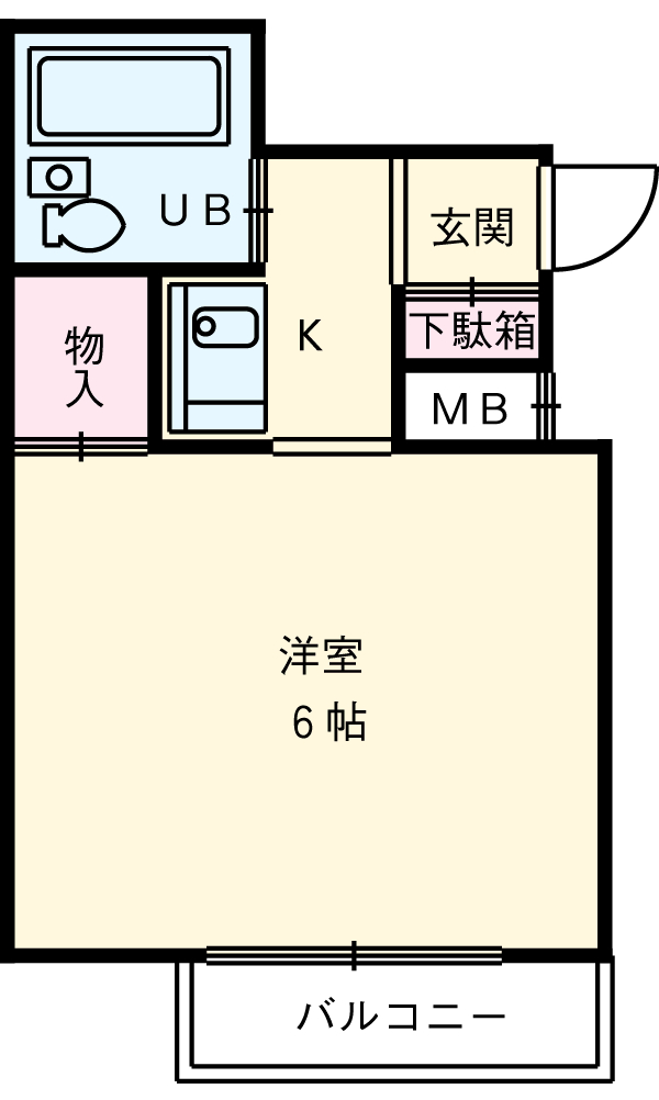 ガーデンコート豊田の間取り