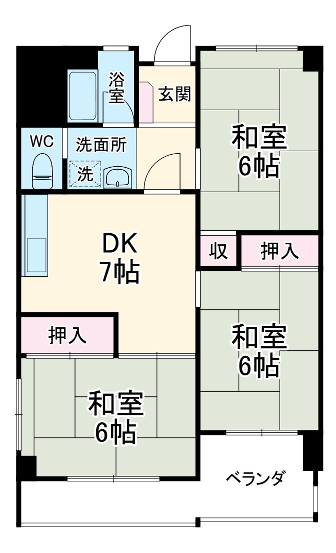 三宅ビルの間取り