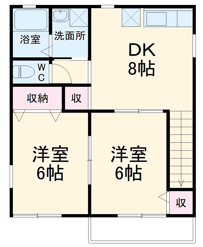 ドミールブラシェの間取り