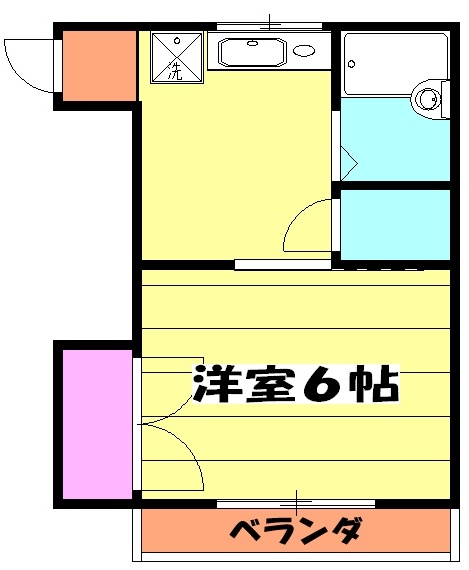 ローズハイツの間取り
