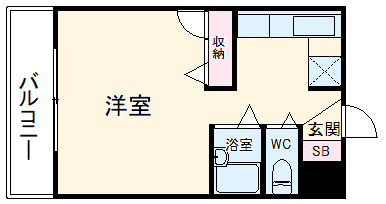 ちくさADビルの間取り