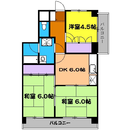 平成ビルの間取り
