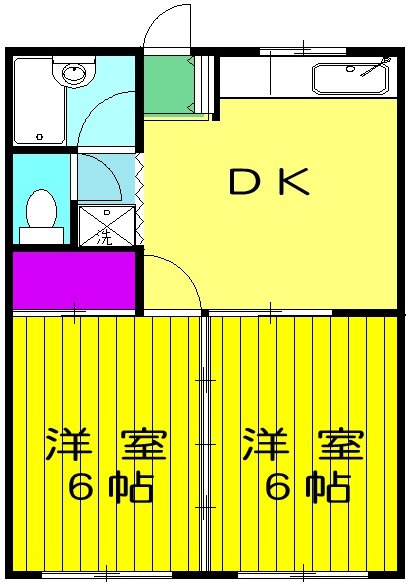 ノベリティ沓谷の間取り
