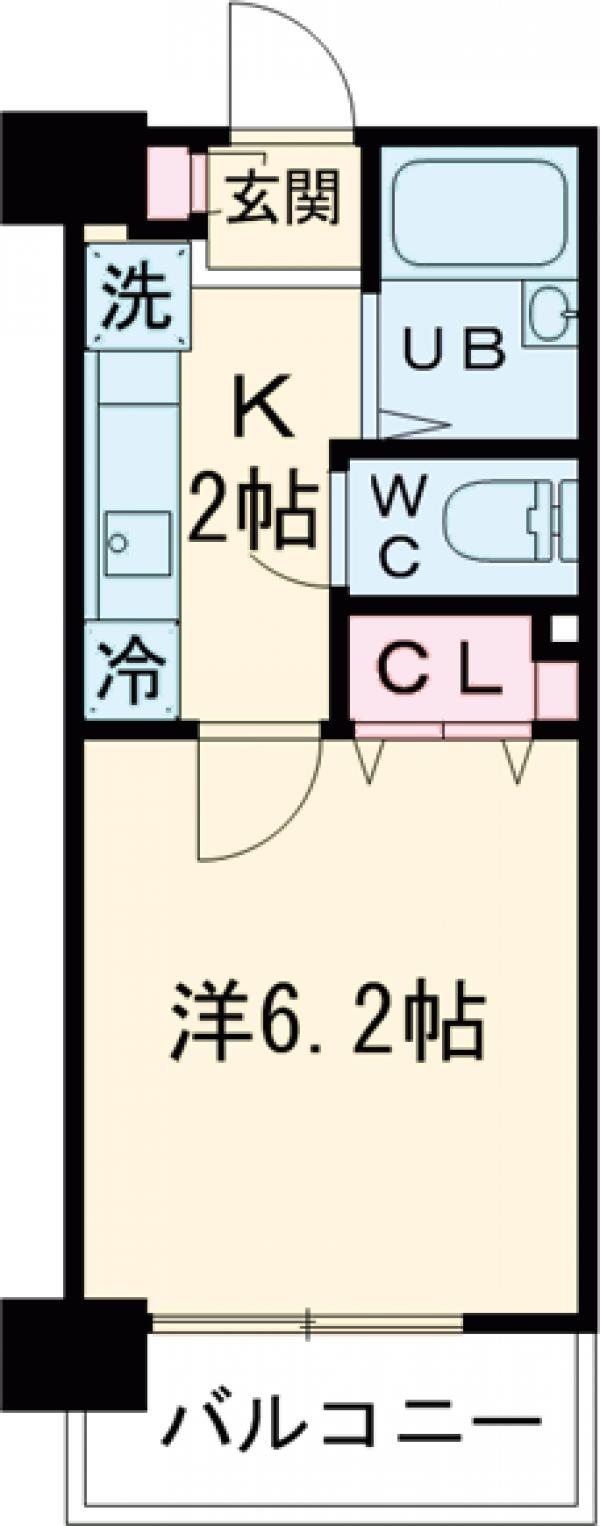 エコロジー都立大学レジデンスの間取り