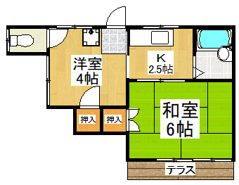 メゾン志木の間取り