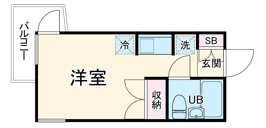 メゾン・ド・パサージュの間取り