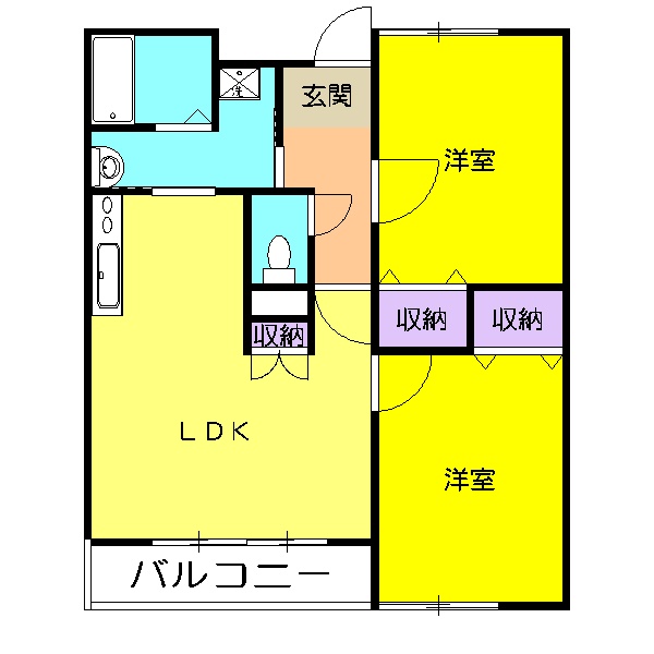 ベッラヴィスタの間取り