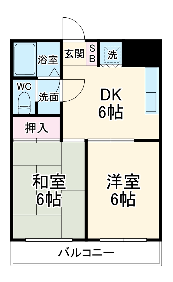ガーデンハウス池田Ⅱの間取り