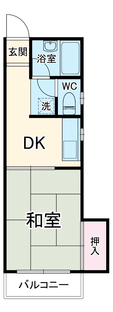 柴田ハイツの間取り