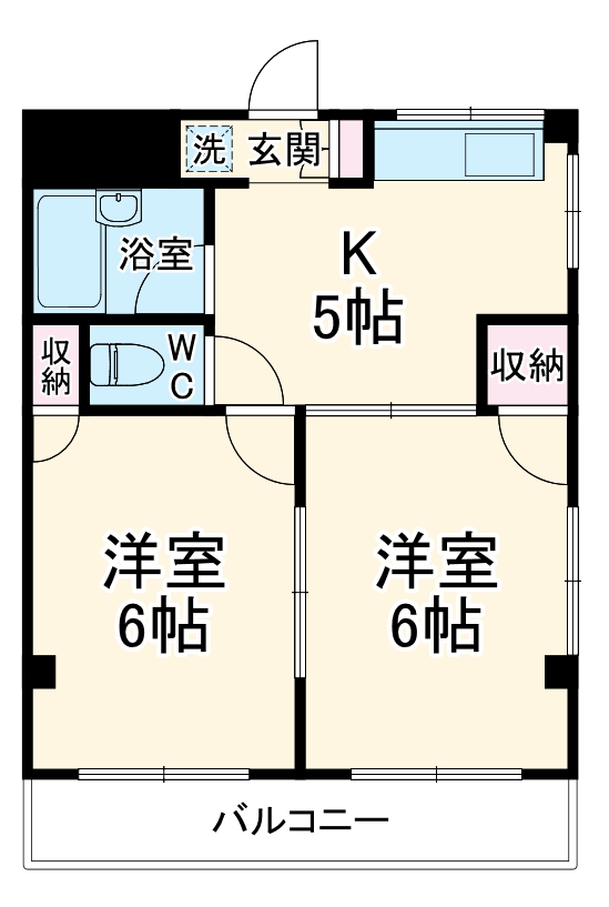 第2ホワイトハイツの間取り