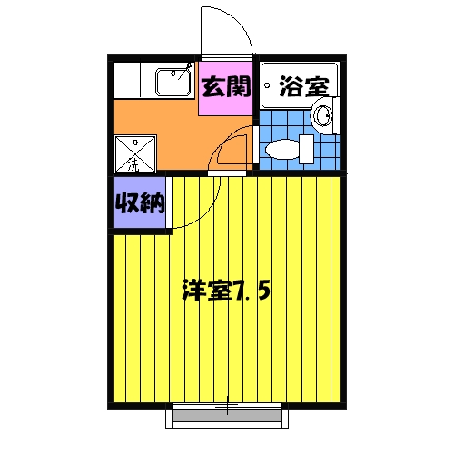 レインボー丸根の間取り