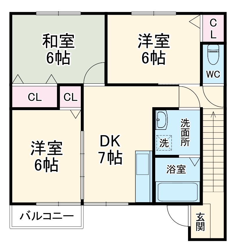 イーストヒルズSHONANの間取り
