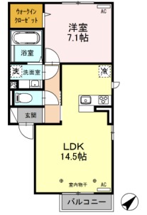 プランドールの間取り