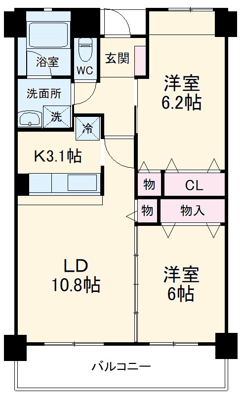 ウイングバードの間取り