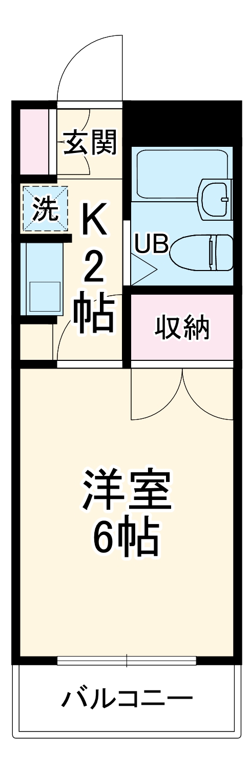 ヒルズ喜多山の間取り