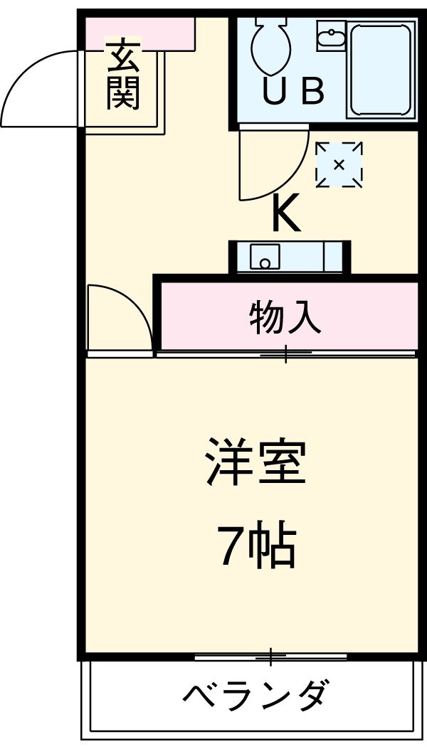 ヒルズ喜多山の間取り