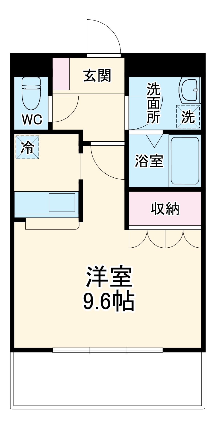 メルヴェーユ如月の間取り