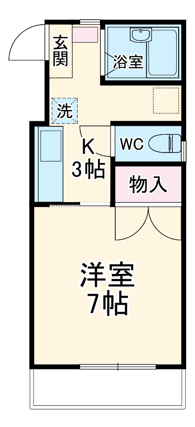 BELL HOUSEの間取り