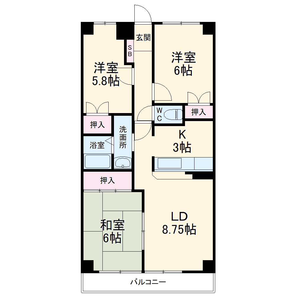 2/30 間取