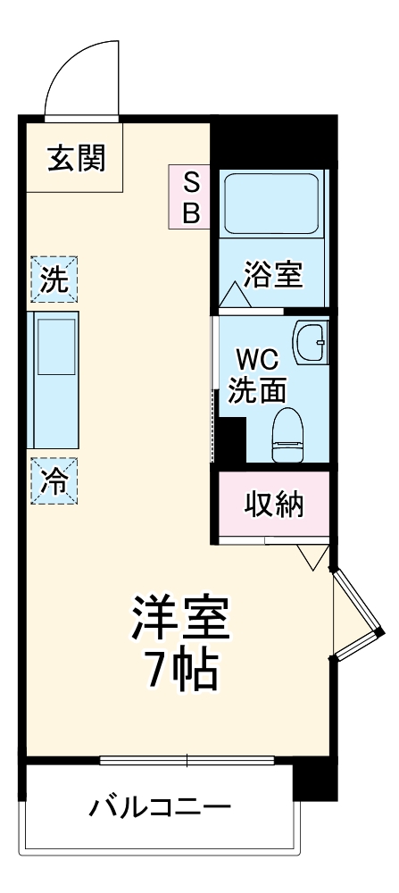 パティオTKの間取り