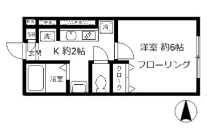 San Dimas Akabaneの間取り