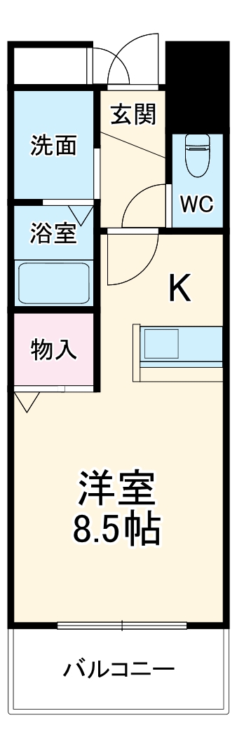 イーストセトル2035の間取り