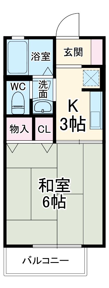 キャッスルⅡの間取り