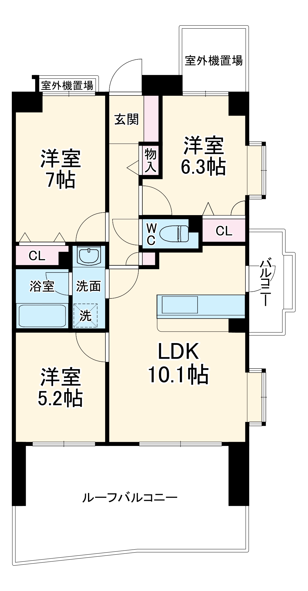 パティオ大宮の間取り