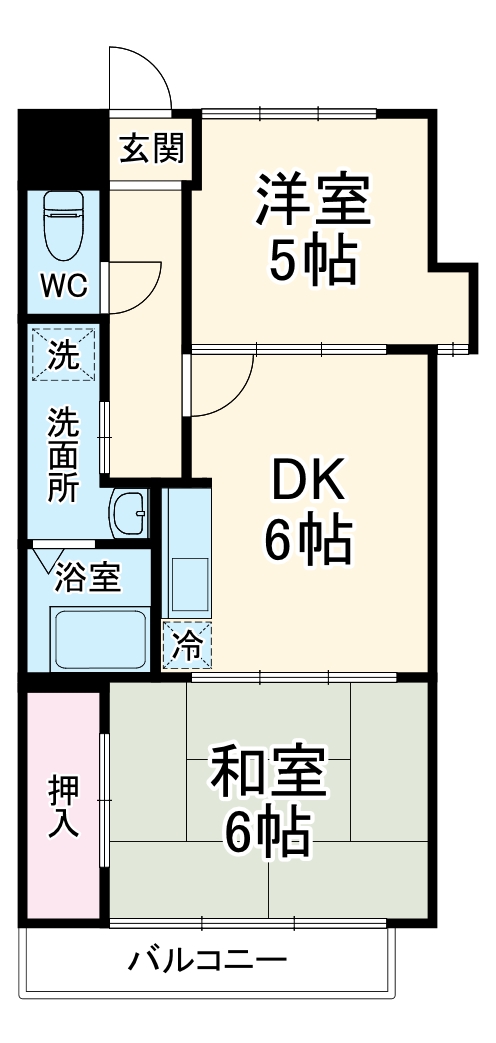 レジェンドKの間取り