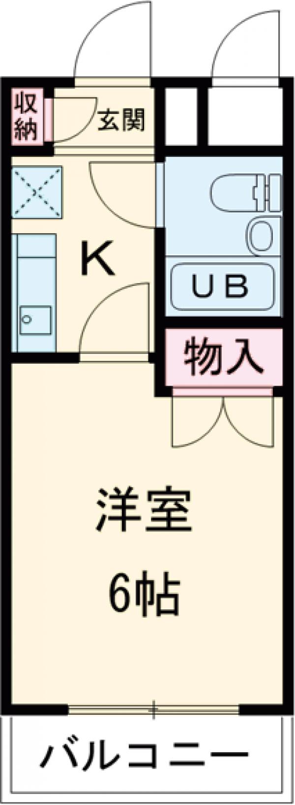 カテリーナ五反田の間取り