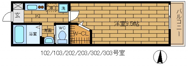 ルミエールの間取り