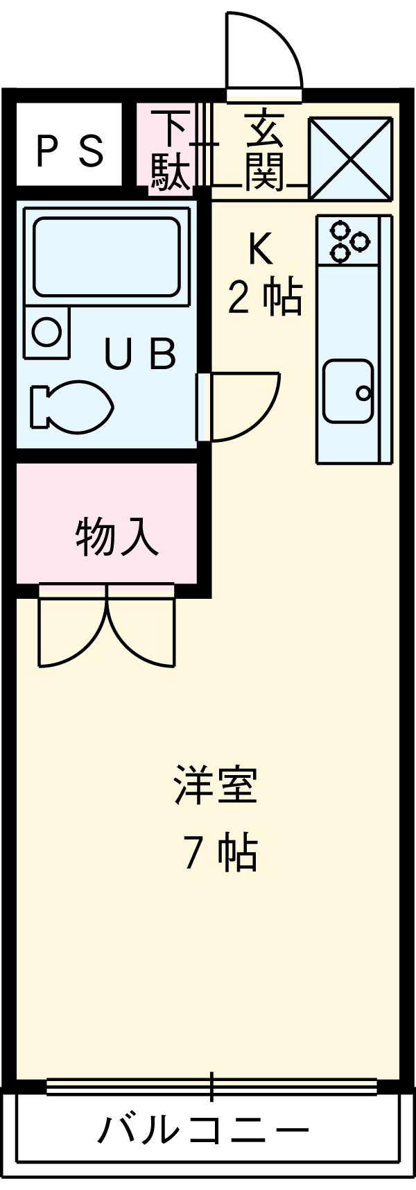 第7埼京ハウスの間取り