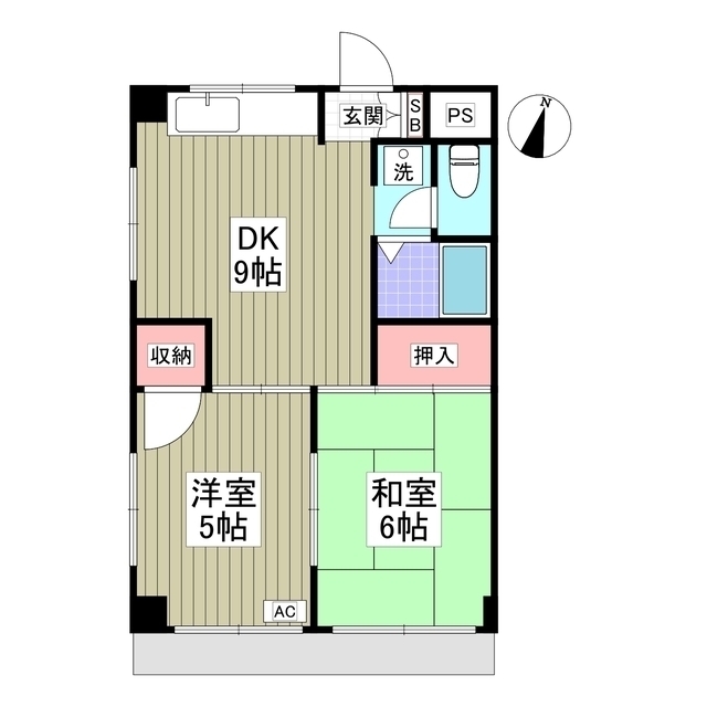 ハイアメージュの間取り