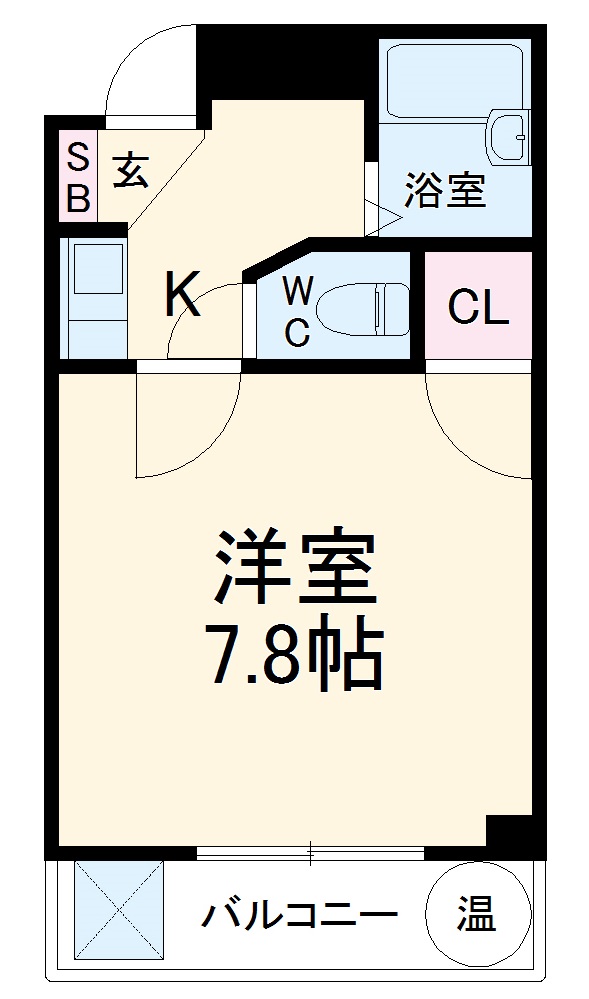 ラッフル春日井の間取り