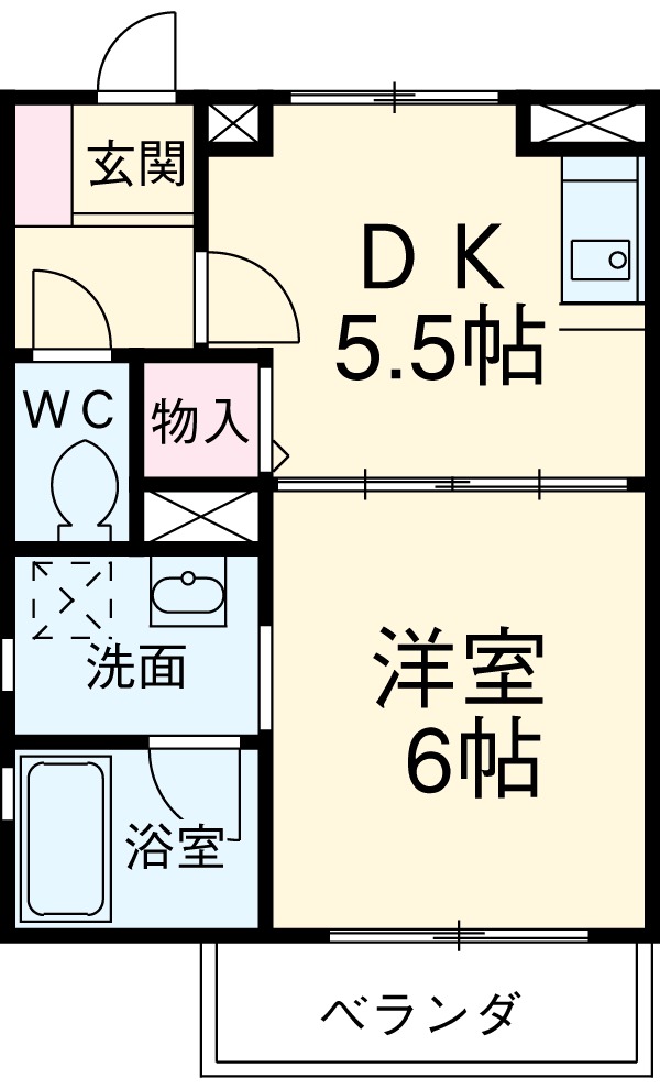 アンジュの間取り