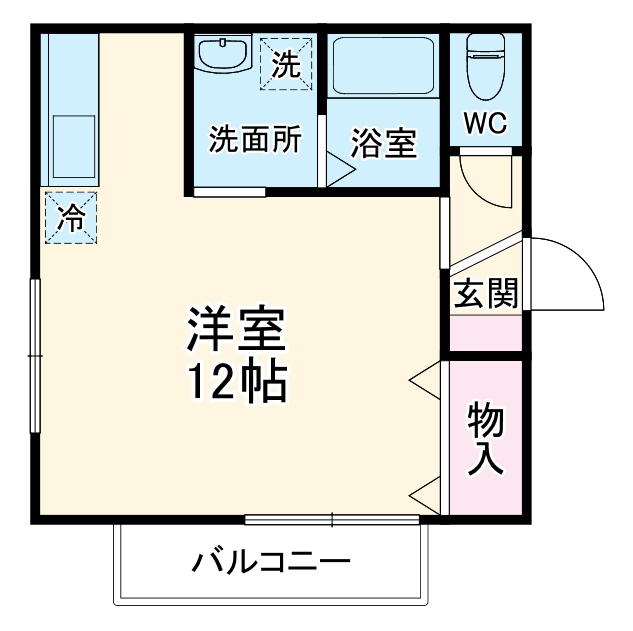 エアルアクティースの間取り
