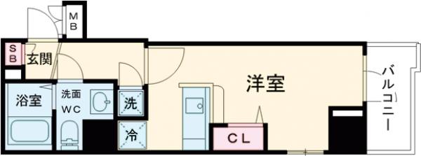 フェニックス下目黒の間取り