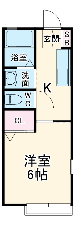 プリームスⅡの間取り