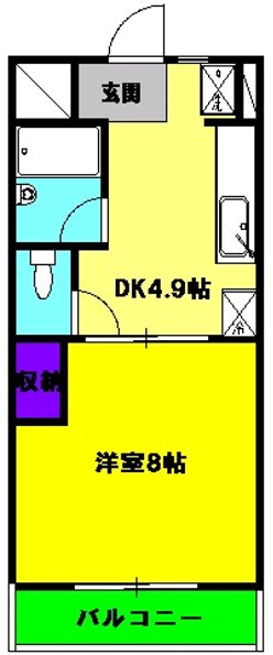 ハーモニー97の間取り
