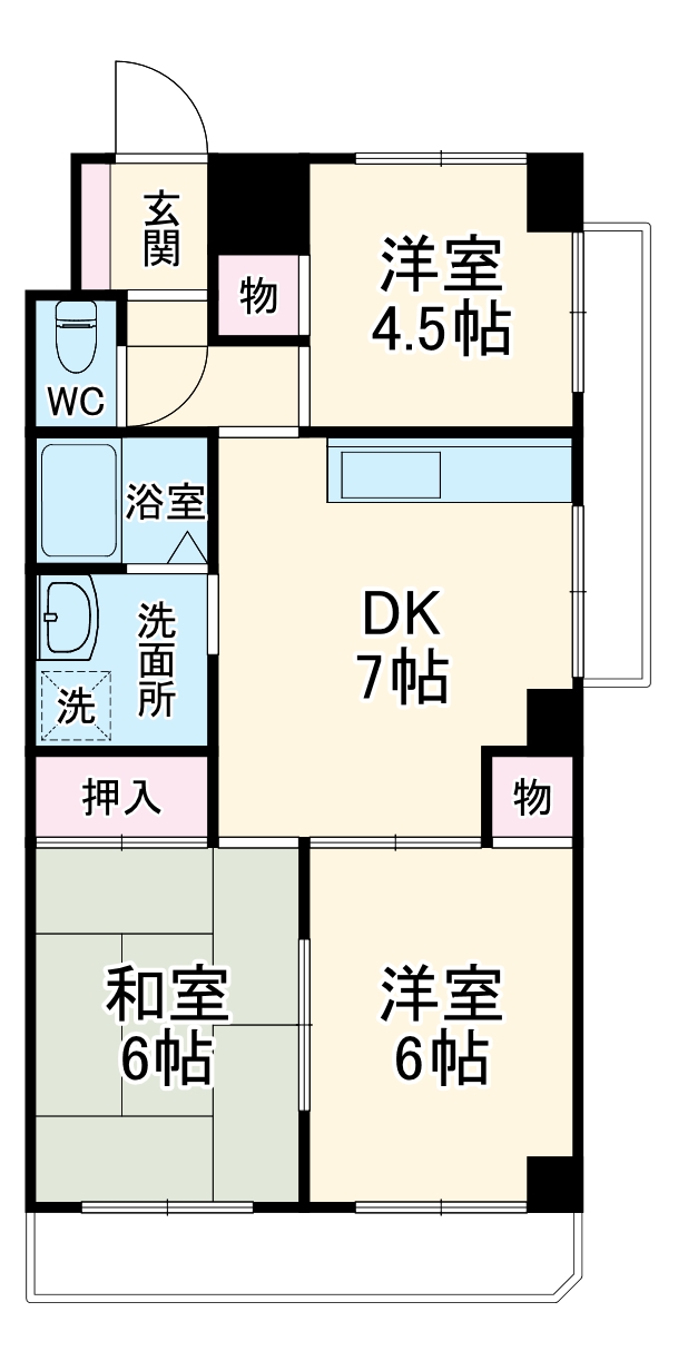 ベルエポックの間取り
