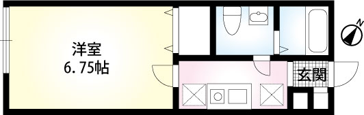 アパートメントOZの間取り