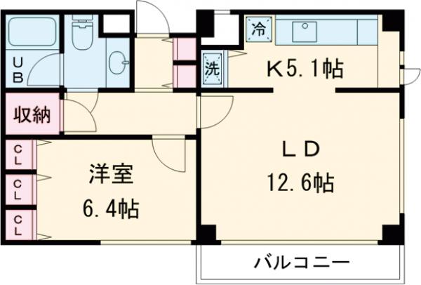 ハウス東雪谷の間取り