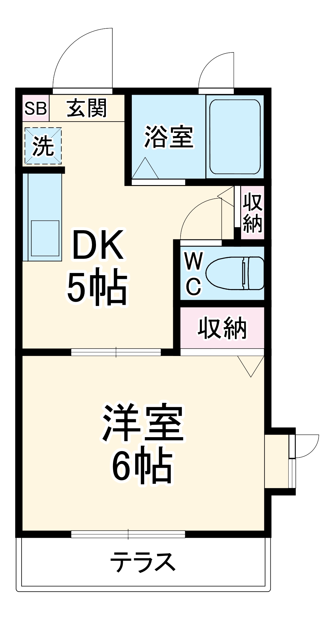グレイス戸田の間取り