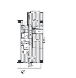 メゾン芝浦の間取り