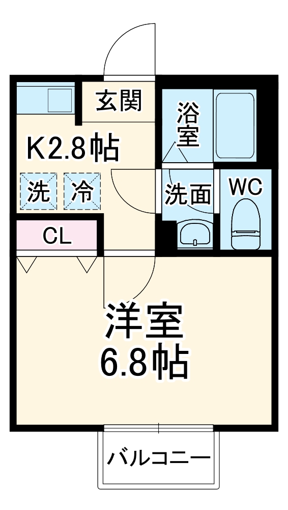 キャメル宮原Ⅳの間取り