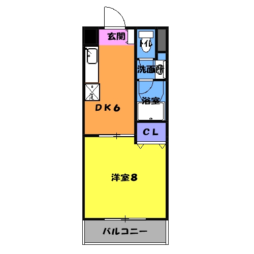 シャルマン2000の間取り