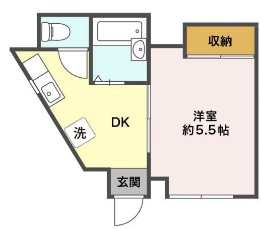 ヴィラ大石の間取り