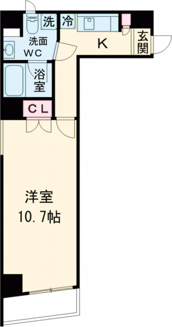 エスティメゾン武蔵小山の間取り